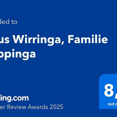 Haus Wirringa, Familie Poppinga Apartament *