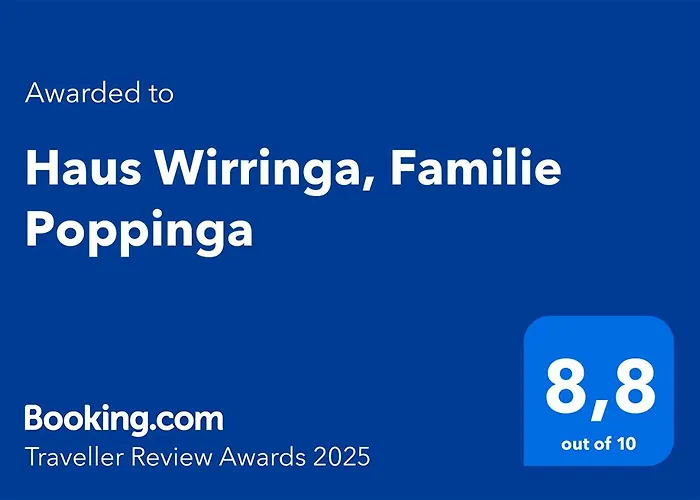 Haus Wirringa, Familie Poppinga Apartman *